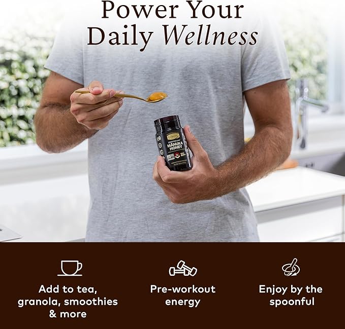Comvita Manuka Honey UMF 20+ (MGO 829+) - Raw Manuka Honey New Zealand, Pure & Unpasteurized