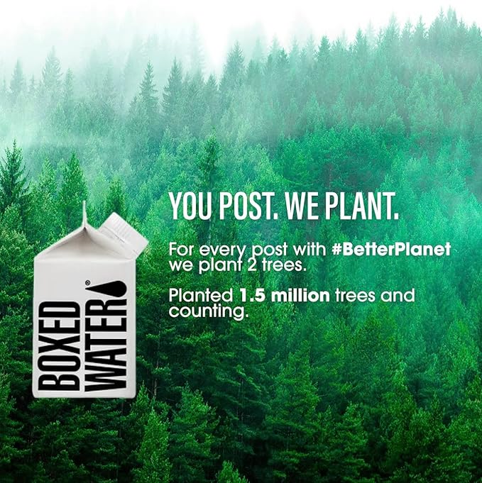 Mini Boxed Water (8.5 oz., 24 Pack) – Better Than Premium Plastic Purified Drinking Water in