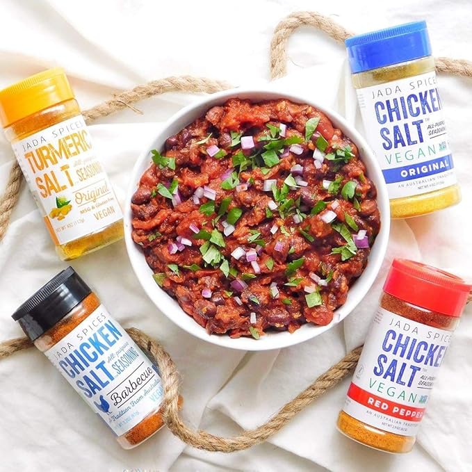 JADA Spices Chicken Salt Spice and Seasoning - Original, BBQ - Vegan, Keto & Paleo Friendly