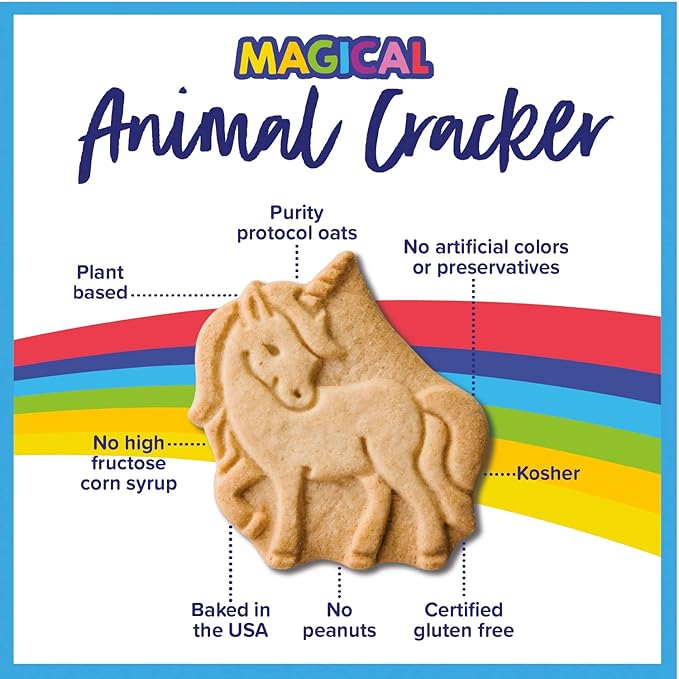 Goodie Girl Magical Animal Crackers Snack Packs – Gluten Free, Peanut Free, Dairy Free, Egg Free