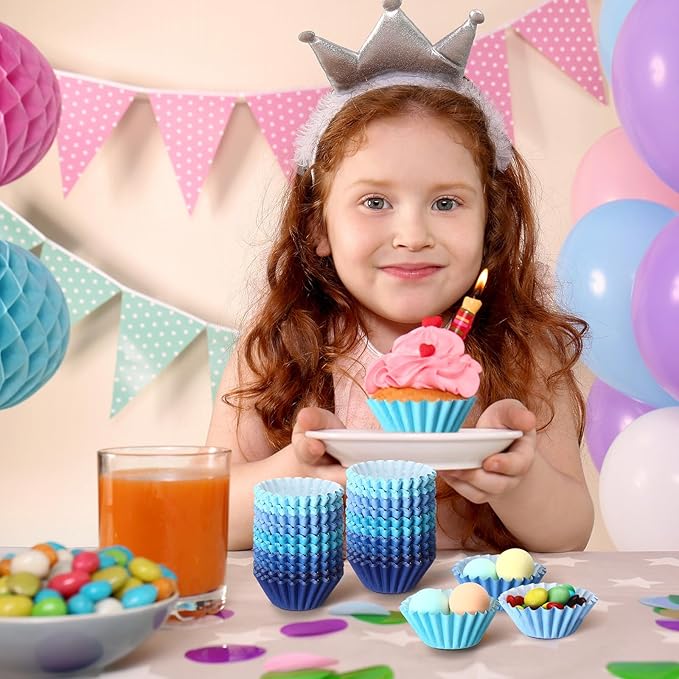 Zonon 1000 Counts Cupcake Liners for Baking Liners Paper Cupcake Wrappers Bulk Cup Cake Cases