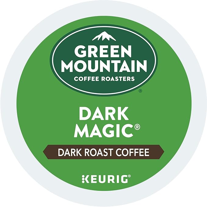 Green Mountain Coffee Roaster Dark Magic Keurig Single-Serve K-Cup Pods, Dark Roast Coffee, 32 Count