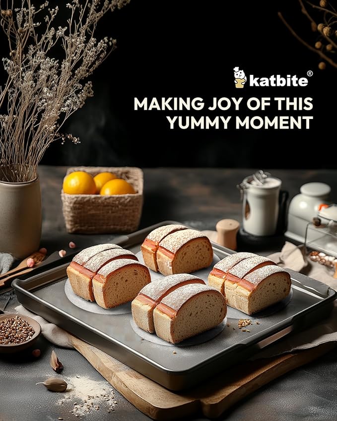 Katbite 7 Inch Round Parchment Paper, 200Pcs Parchment Rounds, Heavy Duty & Non-stick for Cake