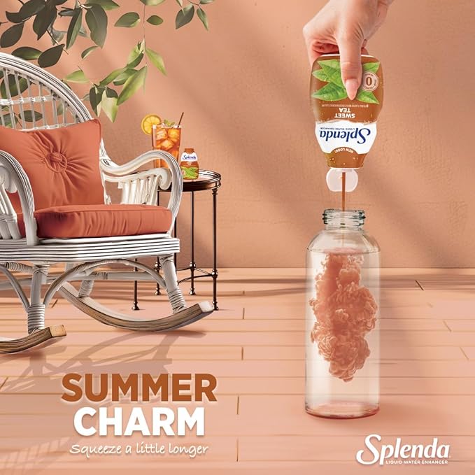 SPLENDA Liquid Water Enhancer Drops, Sugar Free, Zero Calorie, Natural Flavor, Concentrated Drink