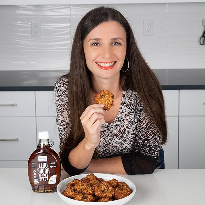 Wholesome Yum Zero Sugar Maple Syrup (Keto Maple Syrup) With Monk Fruit & Allulose - Natural Sugar