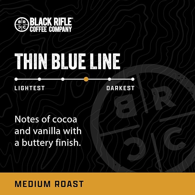 Black Rifle Coffee Company Medium Roast K Cups - Single Serve K Cups Coffee Pods - Kcup Pods