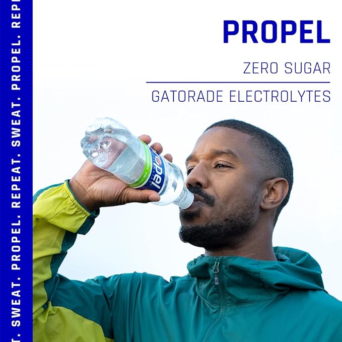 Propel, Peach, Zero Calorie Sports Drinking Water with Electrolytes and Vitamins C&E, 16.9 Fl Oz