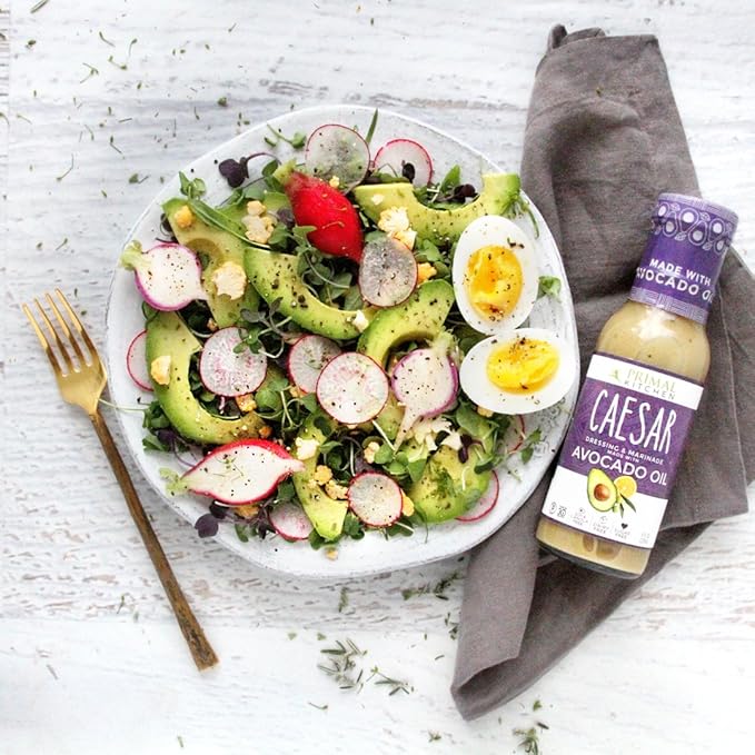 Primal Kitchen Ranch Dressing, Caesar Dressing, and Green Goddess Dressing & Marinade, Made with