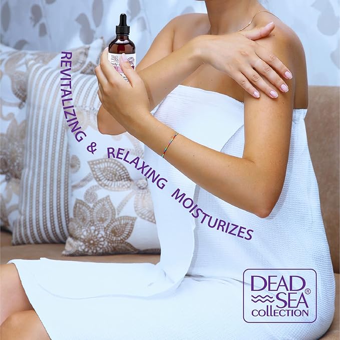 Dead Sea Collection Body Oil for Dry Skin - Retinol & Vitamin E, A Moisturizing Oil for Face