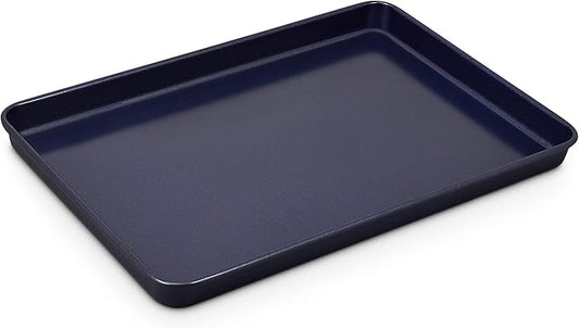 Zyliss E980191 Non-Stick Baking Tray | Carbon Steel | Dark Blue | Baking Tin/Bakeware/Roasting |