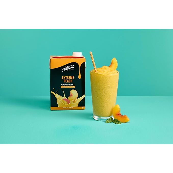 DaVinci Gourmet Extreme Peach Smoothie, 48 Fluid Ounces (Pack of 1)