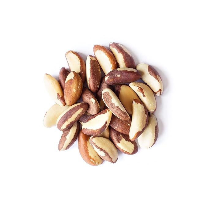 Food to Live Organic Brazil Nuts, 5 Pounds Non-GMO, Raw, Whole, No Shell, Unsalted, Kosher, Vegan