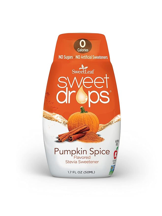 SweetLeaf Sweet Drops - Flavored Stevia Liquid Sweetener, Stevia Extract, Zero Calories, Gluten