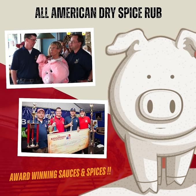 Pork Barrel BBQ All American Seasoning & Rub Catering, 623g