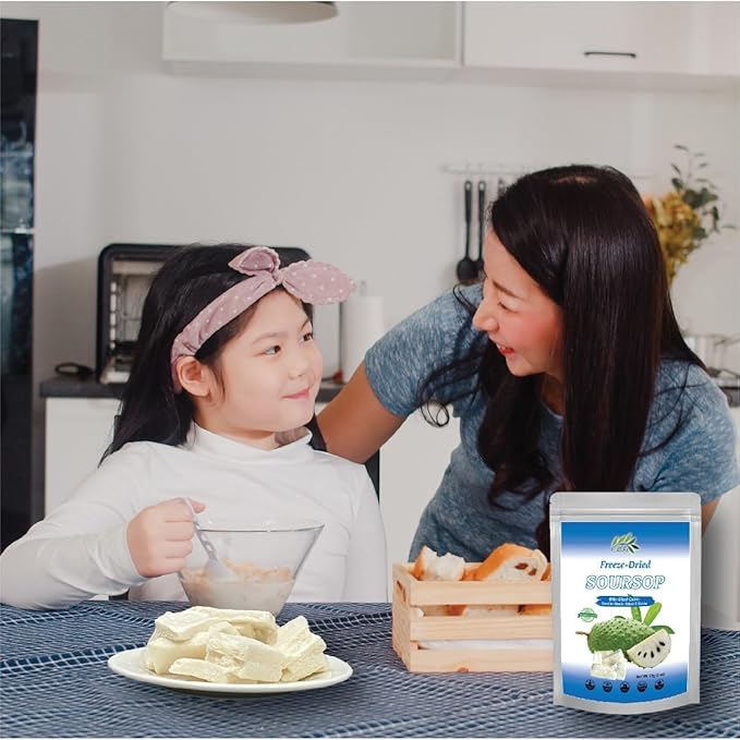 CHAVI Freeze-Dried Soursop - 2 Oz - Healthy 1 Ingredient Superfood - No Added Sugars or