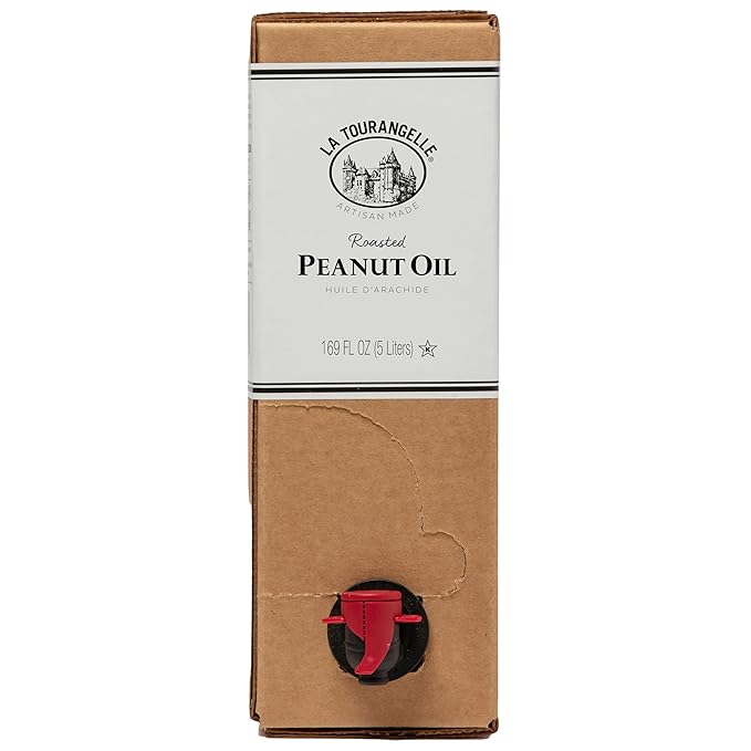 La Tourangelle, Roasted Peanut Oil, Slow Roasted Expeller-Pressed for Rich Flavor, Perfect for