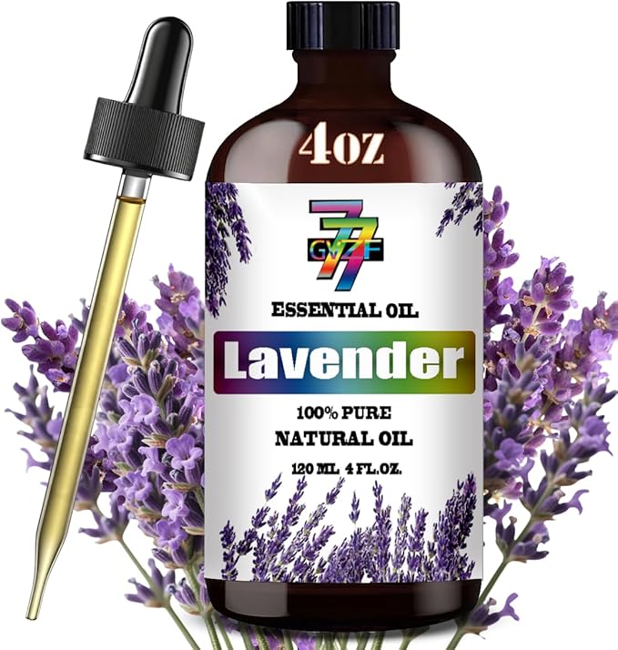 Lavender Essential Oil (4 oz/120 ml) ??Lavender Oils for Aromatherapy, diffusers, humidifiers, Home