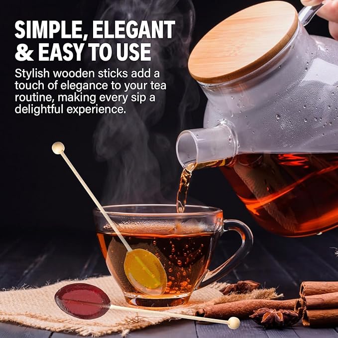 Melville Candy All Natural Honey Spoon Gift Set – Spoons & Lollipops on Wooden Sticks – Gluten-Free