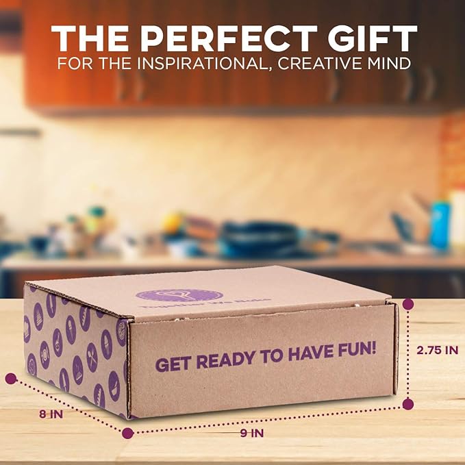 BAKETIVITY Kids Baking DIY Activity Kit - Bake Delicious Cinnamon Buns with Pre-Measured