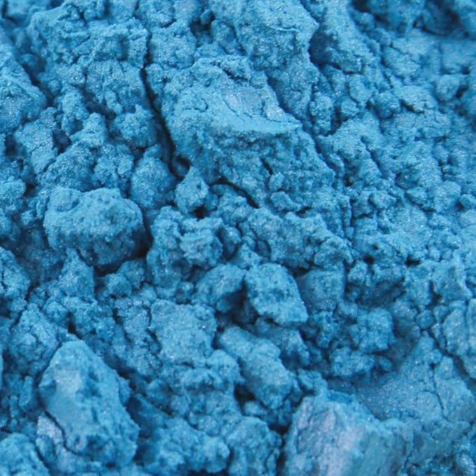 Luster Dust - Classic Blue (4g 1x Jar) | Edible Vegan Dust & Paint for Cake Decorating, Ice Cream