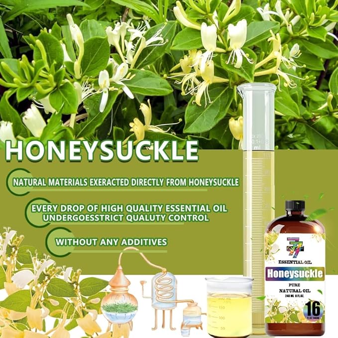 Honeysuckle Essential Oil (16 oz / 480 ml) ??Honeysuckle Oils for diffusers, humidifiers, Home