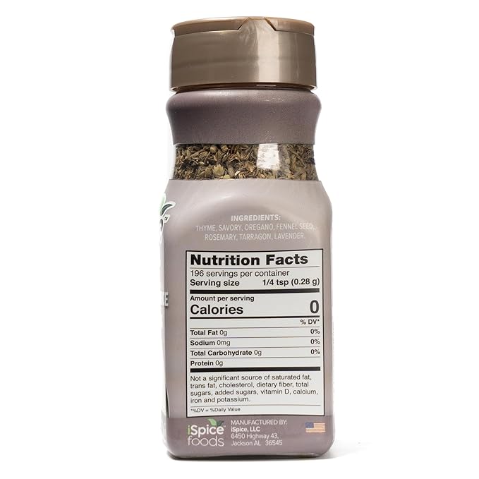 iSpice - HERBES DE PROVENCE SEASONING World Flavor Super Spice Blend | All Natural | Ready to use