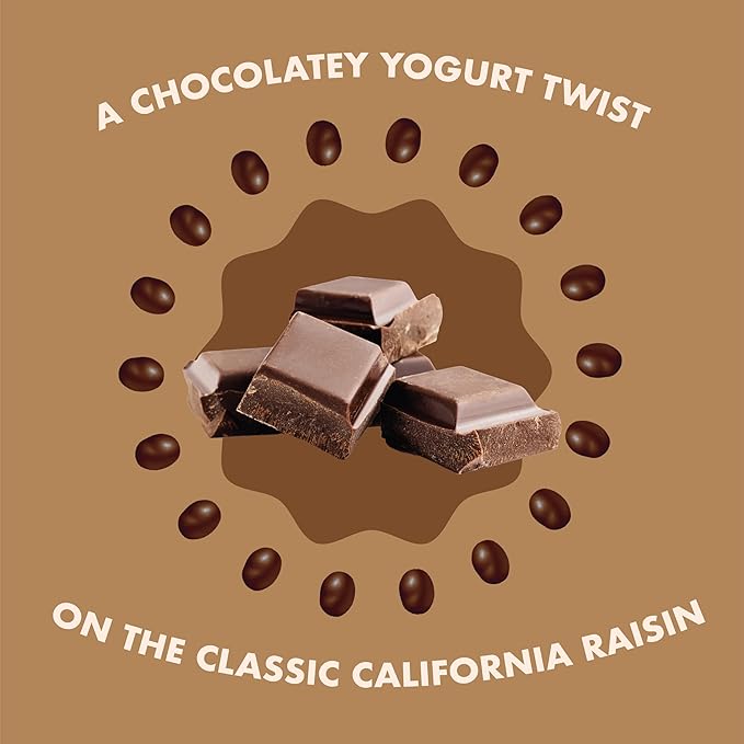 Sun-Maid Vanilla & Chocolate Yogurt Coated Raisins Variety Pack - (36 Pack) 0.5 oz Mini Snack-Size
