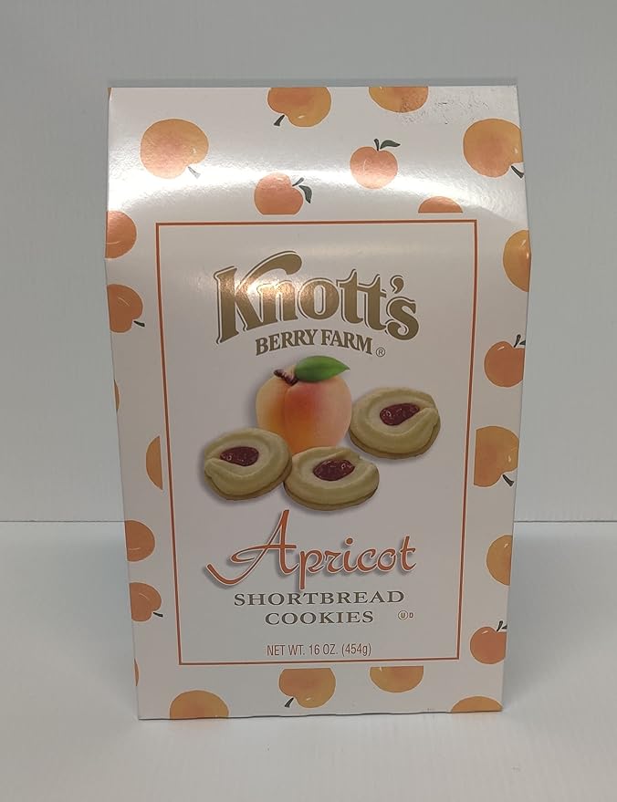 Knott's Berry Farm Shortbread Cookies (Apricot, 16 oz)