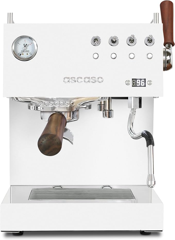 Ascaso Steel DUO PLUS Espresso Machine | PID | Programmable | Volumetric Controller | Dual
