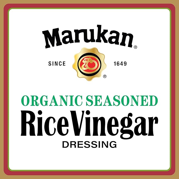 Marukan Organic Seasoned Rice Vinegar for Sushi & Cooking, USDA Organic, Marukan Rice Vinegar (24
