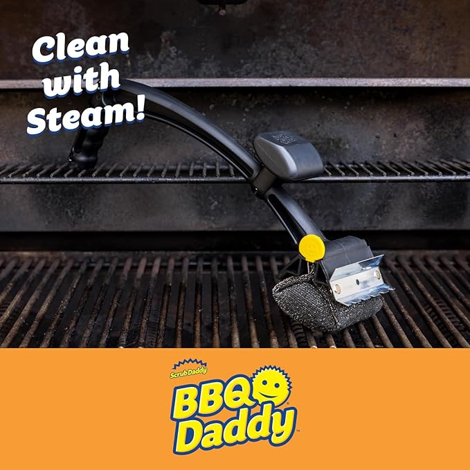 Scrub Daddy Household Cleaning Supplies - The Microfiber BBQ Bundle - Includes 2 Microfiber Towels