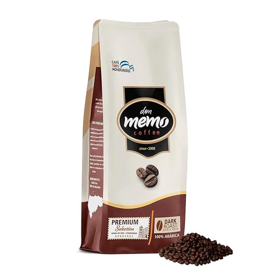 Don Memo Honduras Single-Origin Dark Roast Coffee Beans ??Low Acid, Shade-Grown Arabica (Whole