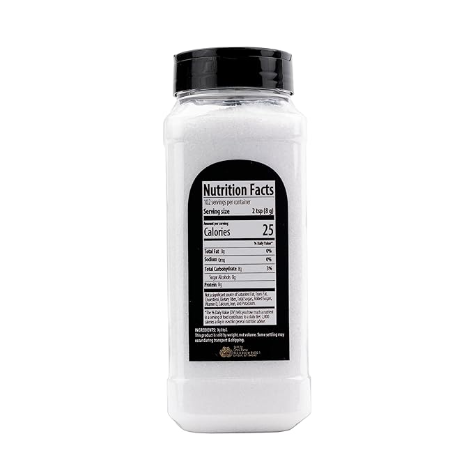 GranAroma Xylitol Sweetener, Natural Sweetness, Use in Baking, Beverages, Desserts (1.8 Pound)