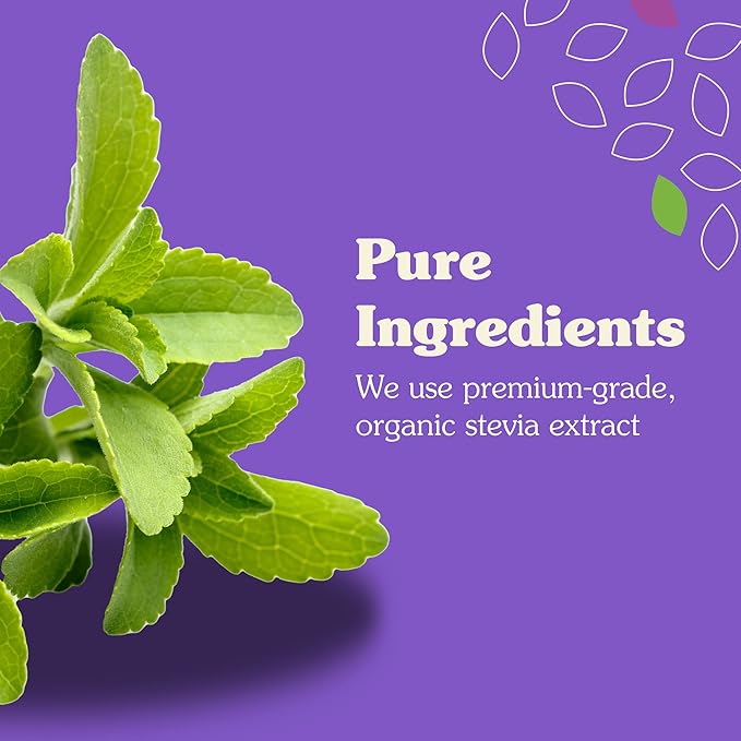 NuNaturals Stevia Syrup, Sugar-Free Sweetener, Plant-Based Sugar Substitute, Zero Calorie