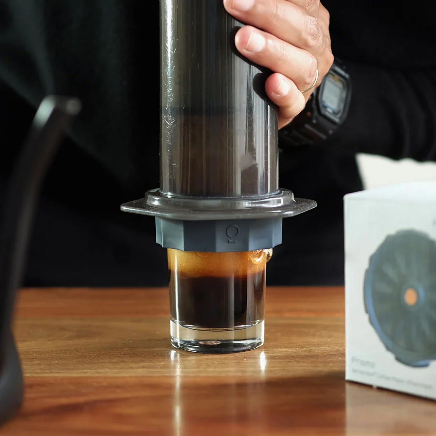 Fellow Prismo AeroPress Filter Cap for Espresso-Style Coffee & Cold Brew