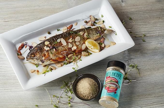 Wildlife Seasonings Trout Freshwater Blend ??Premium Dry Rub & Grilling Seasoning for Trout, Meat