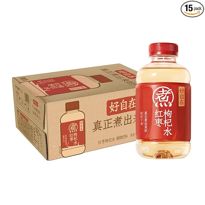 CHI FOREST Red Date & Goji Berry Herbal Drink, Zero Fat Beverage, No Added Flavours, Additives