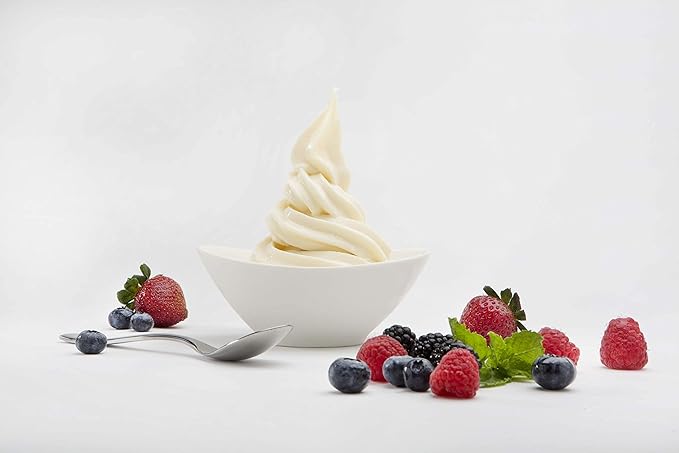 Frostline Vanilla Soft Serve Ice Cream Mix, Lactose & Gluten Free - Just Add Water, Dairy, or Dairy