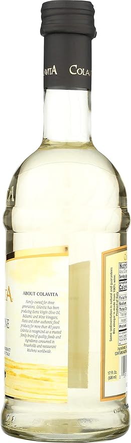 Colavita Aged White Wine Vinegar, Special, 17 Fl Oz (Pack of 2)