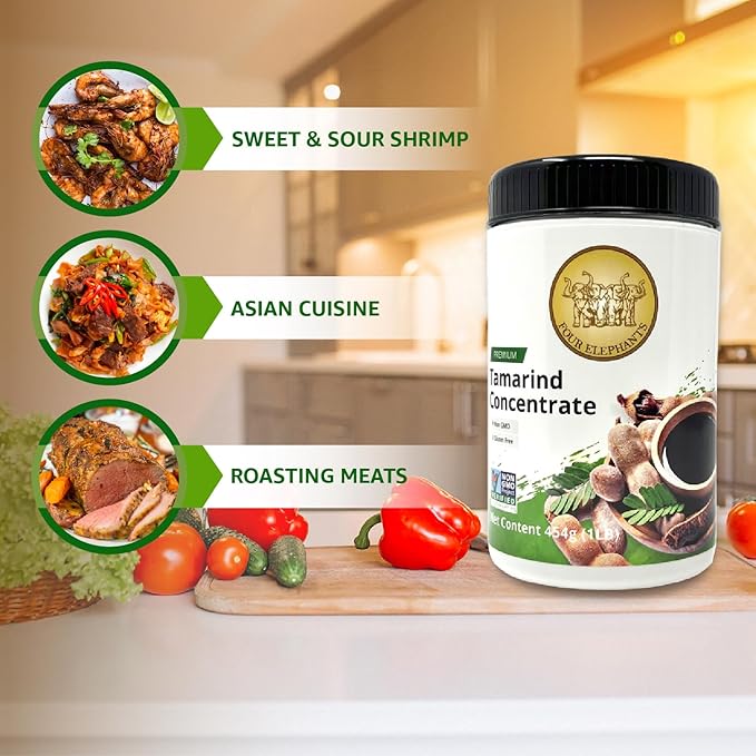 Premium Tamarind Concentrate (1) | Endorsed By Pro Chefs | Key Ingredient For Pad Thai and Asian