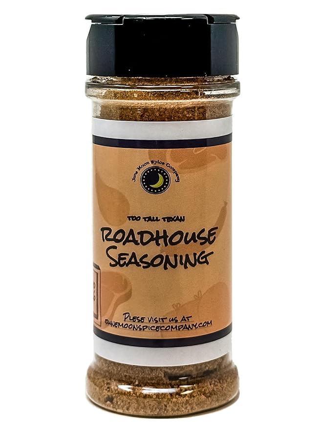 Too Tall Texan Roadhouse Steak Dry Rub Seasoning | Large Shaker | Fat Free | Saturated Fat Free |