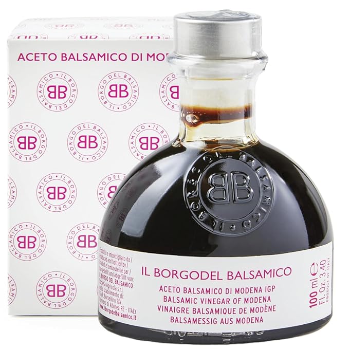 Il Borgo del Balsamico ??IGP Balsamic Vinegar of Modena, 3.38 fl oz (100 ml), Monogram Aceto