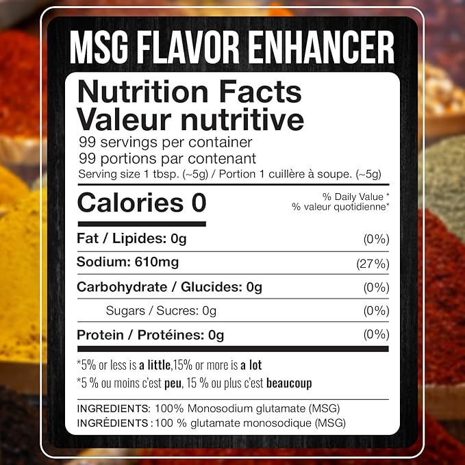 Fresh Finest MSG Seasoning ??21.51oz MSG Powder ??Monosodium Glutamate Powder ??Pure Flavor