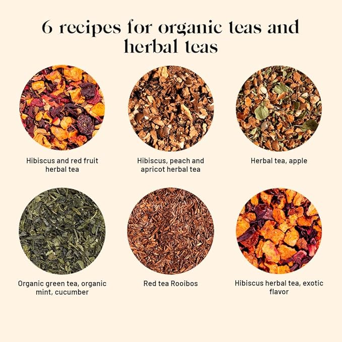 Kusmi Tea - Iced Teas Gift Set - Sampler Assortment Variety Box - Organic Teas - Gift Idea for Men