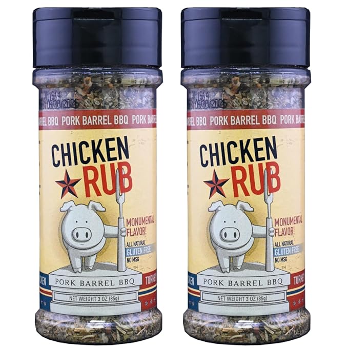 Pork Barrel BBQ Chicken Spice Rub | All-Purpose Seasoning and Spice Rub |Grilling Essentials