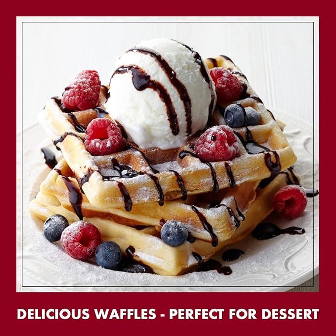 Classique Fare Belgian Waffle Mix - Makes Light and Crisp Waffles, Pancakes, Muffins & Crepes