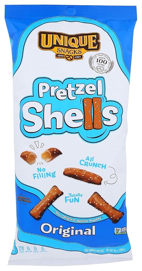 Unique Pretzels - Original Pretzel Shells, Homestyle Baked, Vegan, Certified OU Kosher and non-GMO