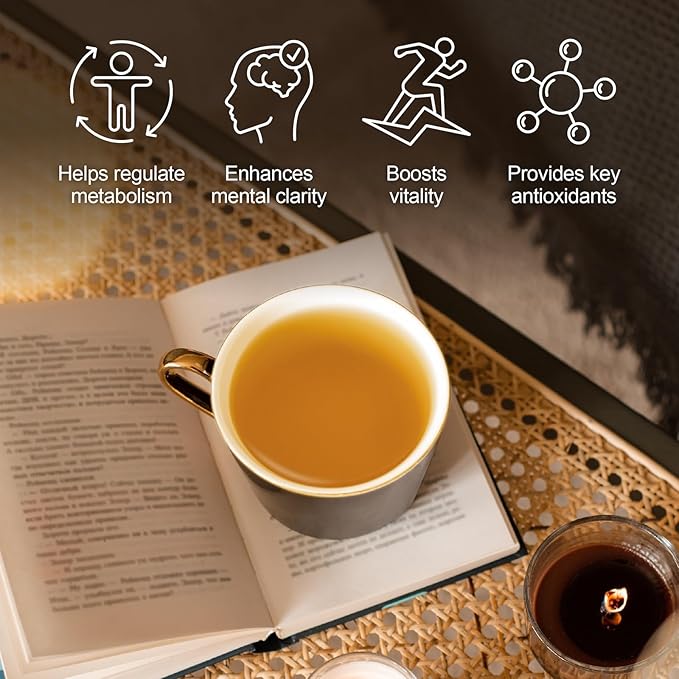 Jemutecha Decaffeinated Oolong 15 Tea Bags, 100% Pure Organic Award-Winning Tea, Refreshing &