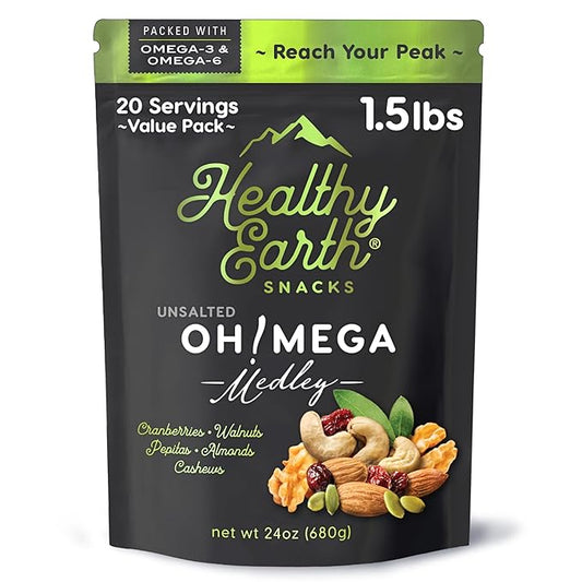 Mixed Nuts Unsalted | Trail Mix | Trail Mix without Peanuts | Sugar Free | Gourmet Protein, Gluten