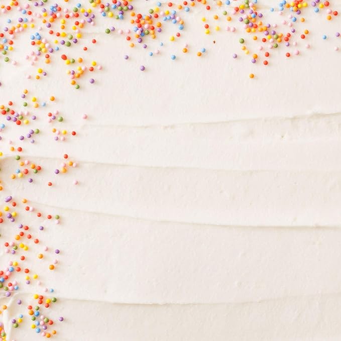 Miss Jones Baking 90% Organic Birthday Buttercream Frosting, Perfect for Icing and Decorating